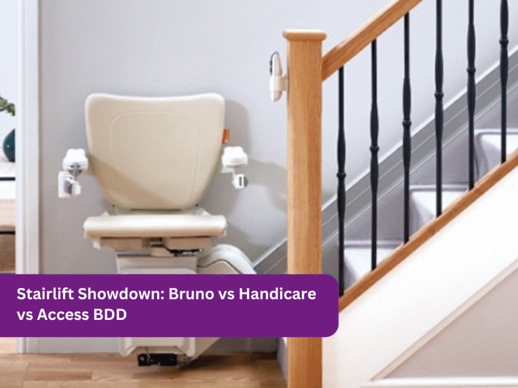 Stairlift Comparison - Bruno vs Handicare vs Access BDD